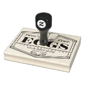 Boerderij verse eieren | Eikarton Rubber Stempel (Stempel)