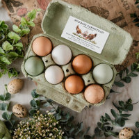 Boerderij verse eieren | Monogram eierkarton