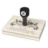 Boerderij verse eieren | Monogram Eierkarton Stemp Rubberstempel (Stempel)