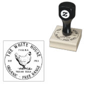Boerderij Verse eieren Stempel | Gepersonaliseerde (Gestempeld)