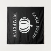 Boerderij verse pompoenen herfst herfst wandkleed (Voorkant (horizontaal))