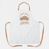 Boerderij verse pompoenen | met de hand geplukt schort (Voorkant)