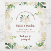 Boerderij Verse Rustieke Land Bruiloft Welkom Wijn Etiket (Enkel label)