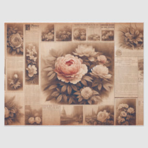 Boerderij Vintage-Gestijlde Decoupage Papier