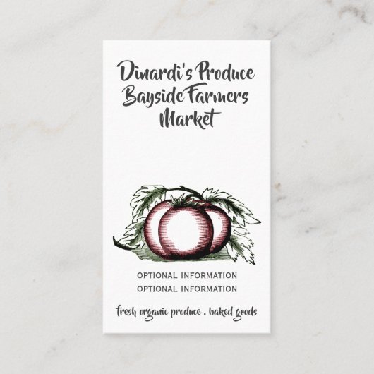 Boerderij Visitekaartje (Voorkant)