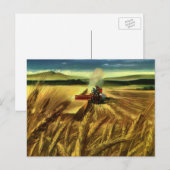 Boerderij voor de landbouw, warmbouw Briefkaart (Voorkant / Achterkant)