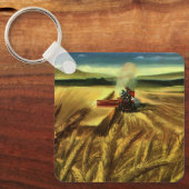  Boerderij voor de landbouw, warmbouw Sleutelhanger (Voorkant)