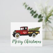  Boerderij voor kerstbomen Briefkaart (Staand voorkant)