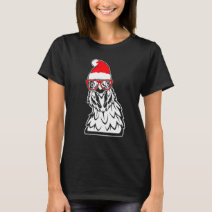 Boerderij voor kerstmis met kippen Dier X Mas Paja T-shirt