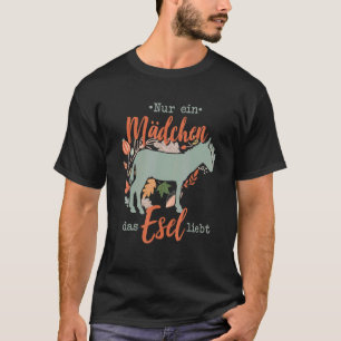 Boerderij voor meisjes Donkey T-shirt