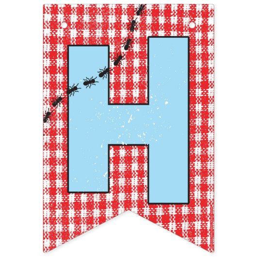 Boerderij Vrienden Verjaardagsfeest Bunting Flags Vlaggetjes (Tweede vlag)