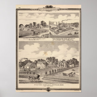 Boerderij-, weerstand- en pijpleidingen poster
