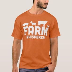 Boerderij Whisperer Farmer Animal Land T-shirt
