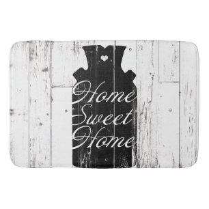 Boerderij Wit Hout Rustiek Melkkannetje Home Sweet Badmat