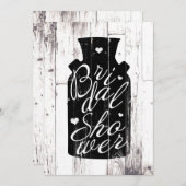 Boerderij Wit Houten Rustieke Melkkruik Vrijgezell Kaart (Voorkant / Achterkant)