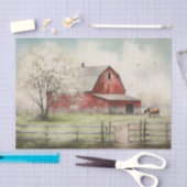 Boerderij zomer tissuepapier (Craft)