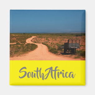 Boerderij Zuid-Afrika Landelijk Landschap Magnet Magneet