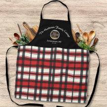 Boerderij Zwart Rode Buffalo Plaid Aangepaste Foto