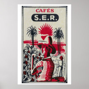 Boerderijarbeiders Luciferdoosje Kunstprint, Cubaa Poster