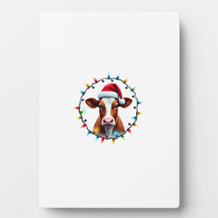 Boerderijdier Kerst Pyjama Kostuum Boer Kerstmis Fotoplaat