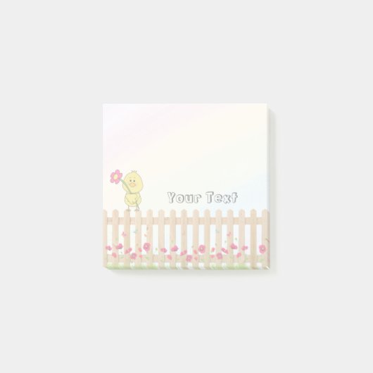 Boerderijdier kleuterschool regenboog post-it® notes (Voorkant)