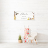 Boerderijdieren Baby shower Banner (Insitu)