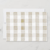 Boerderijdieren Barnyard W / C Foto 1e verjaardag Kaart (Achterkant)