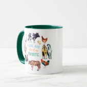 Boerderijdieren Dit zijn een paar van mijn waterve Mok (Voorkant links)