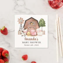 Boerderijdieren, Mooie Dieren, Schuur, Baby Shower