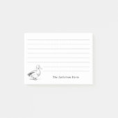 Boerderijen eend post-it® notes (Voorkant)