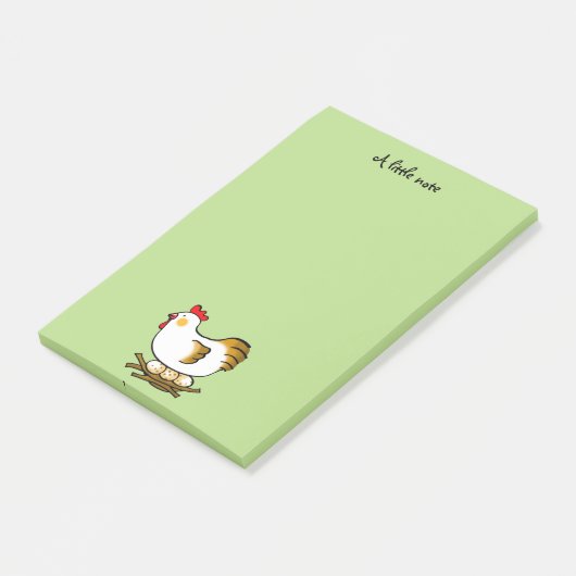 boerderijen en kippen post-it® notes (Schuin)