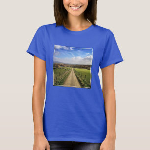 Boerderijen   Engelstalige landweg T-shirt