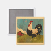  boerderijen haan magneet (Voorkant / Achterkant)