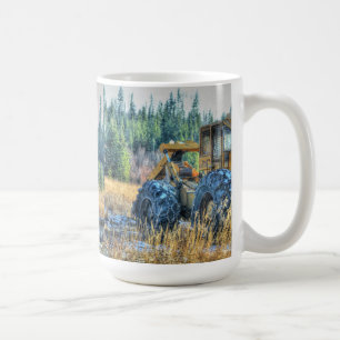 Boerderijen, trekkers, rugleuningen, Boerderijen Koffiemok