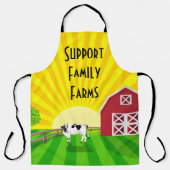 Boerderijen voor de supportreeks schort (Voorkant)