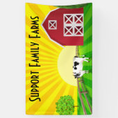 Boerderijen voor de supportreeks spandoek (Verticaal)