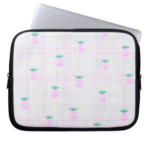 Boerderijroze Ananas Laptop Sleeve