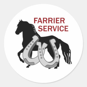 BOERDIENST RONDE STICKER