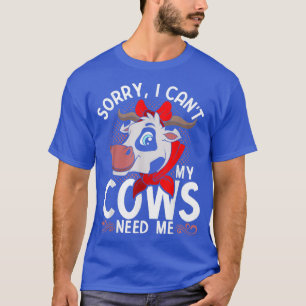 Boeren Boerderij dierlijk grappig, sorry dat ik mi T-shirt