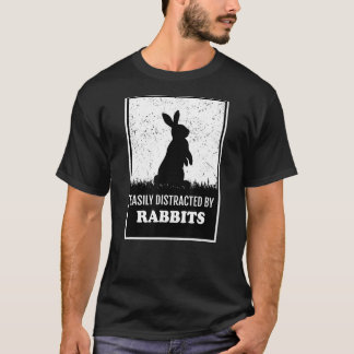 Boeren Bunny Rabbit gemakkelijk verstoord door kon T-shirt