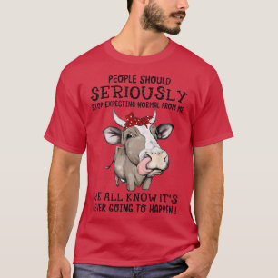 Boeren houden op normaal te eten van mijn Koe T-shirt