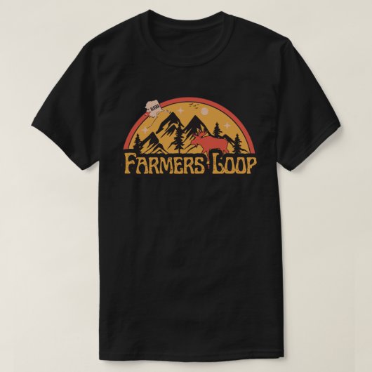 Boeren Loop, Alaska-Shirt T-shirt (Design voorkant)