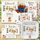 Boeren Markt Baby shower Clothesline Kaart