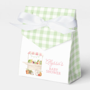 Boeren Markt Groente Stand Baby shower Bedankdoosjes