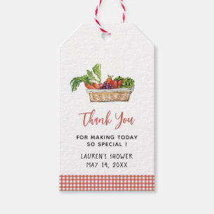 Boeren markt Vrijgezellenfeest voordeel Tags Cadeaulabel