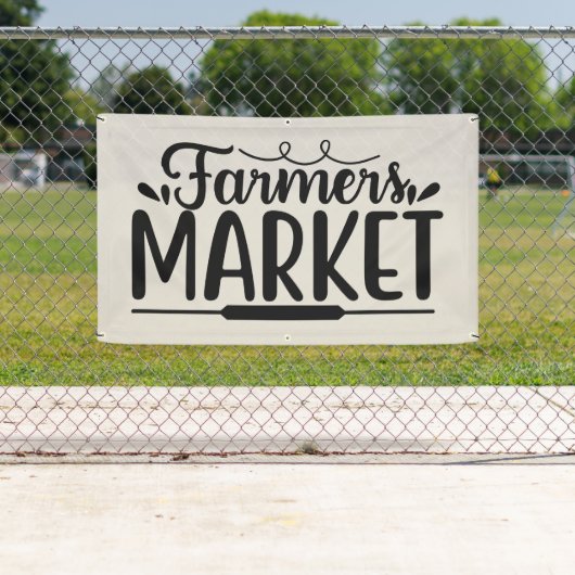 Boeren Markt woord kunst Spandoek (Insitu)