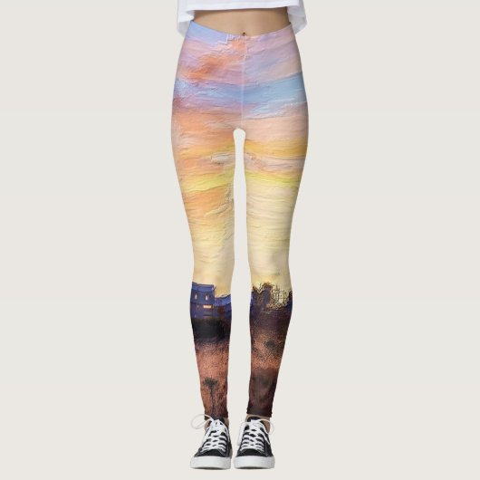Boeren Morning Painterly Leggings (Voorkant)