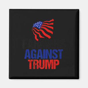 Boeren tegen Trump Anti Donald Trump American F Magneet