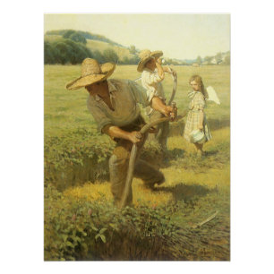 boeren, terug naar het Boerderij door NC Wyeth Perfect Poster