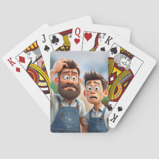 Boeren van Fluffernook Pokerkaarten